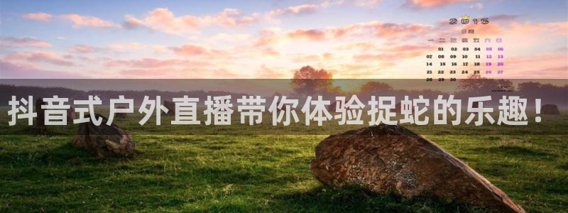 jr看球直播：抖音式户外直播带你体验捉蛇的乐趣！
